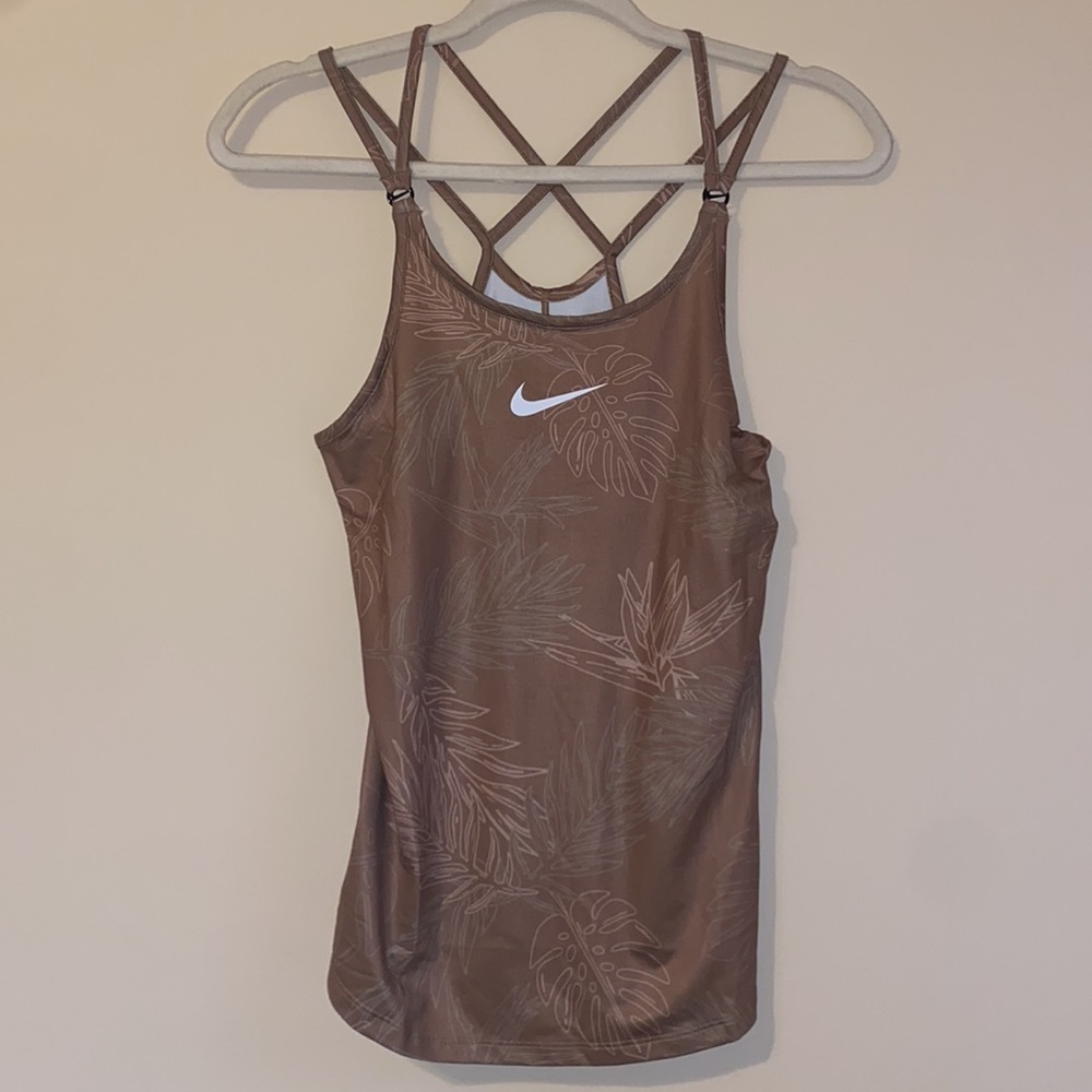 Nike Women's Dri-FIT One Luxe Slim Fit Strappy Tank Top